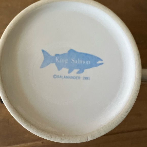 1991 King Salmon mug in perfect pre owned condition. Measures 3.75”tall - Picture 5 of 5